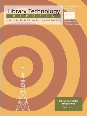 Libraries and the Mobile Web - ebook